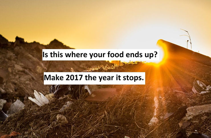 2017 – the Year of Zero Food Waste
