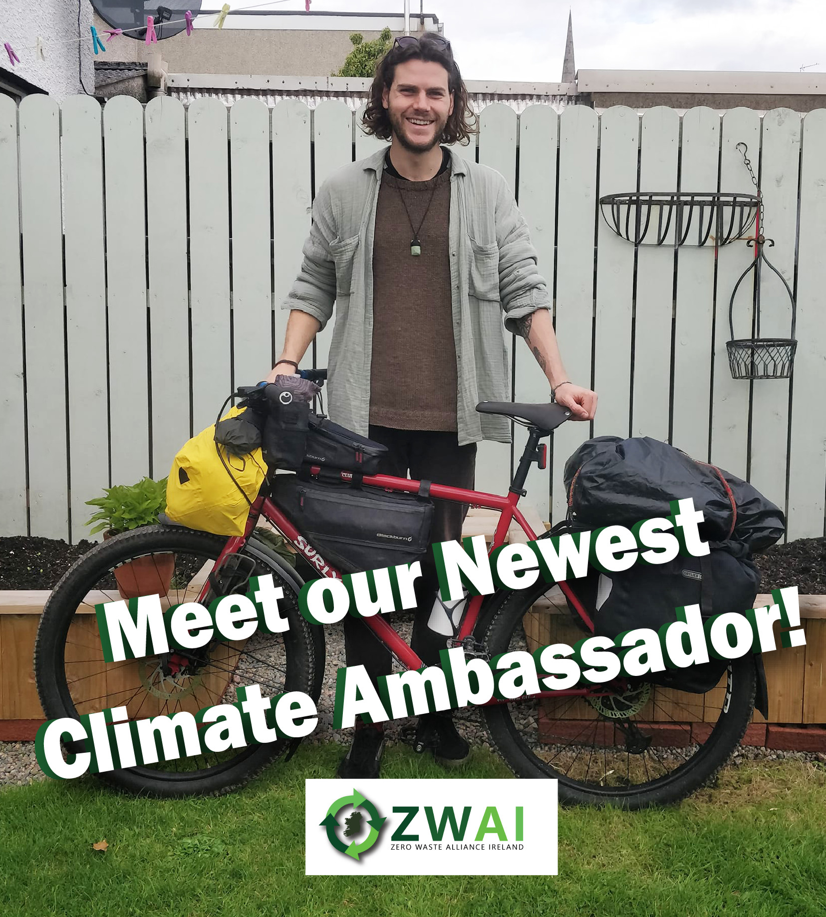 Cycling for Zero Waste: Meet our Newest Climate Ambassador